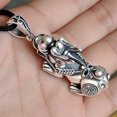 thumbnail image 3 of Colgante de plata tailandesa con adornos para hombres valientes y dominantes con personalidad retro, 3 of 5