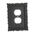 thumbnail image 5 of WLPZXP Light Switch Cover Plate Black Decorative for Household Bathroom Living Room Style B, 5 of 9
