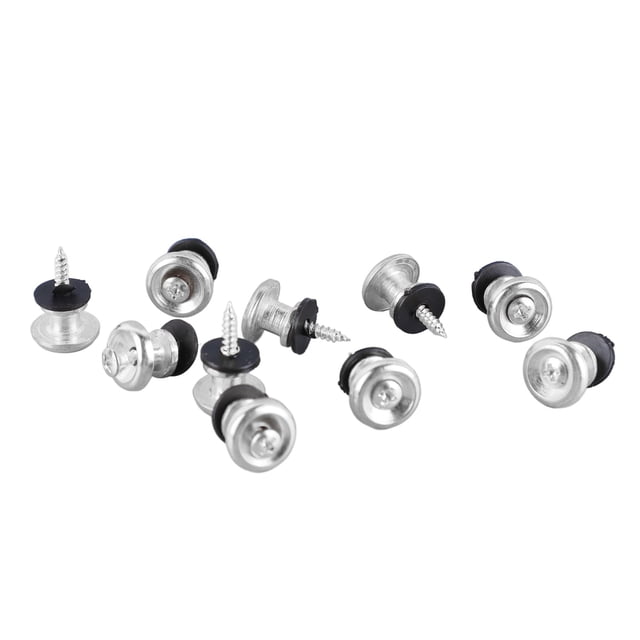 Clavija para correa de guitarra correa de guitarra ajustable de metal estilo hongo resistente universal único para instrumentos musicales ANGGREK Otros