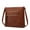 Brown, variant on Ladies Soft Leather Retro Fashion Small Square Bag Shoulder Bag Handbag Handbag Large Capacity Pocket Crossbody Bag Purse Changer