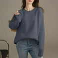 thumbnail image 5 of Ounisa Sweaters Fall 2025 Trendy Casual Crewneck Long Sleeve Cozy Knit Pullover Sweater Tops Winter Clothing, 5 of 6