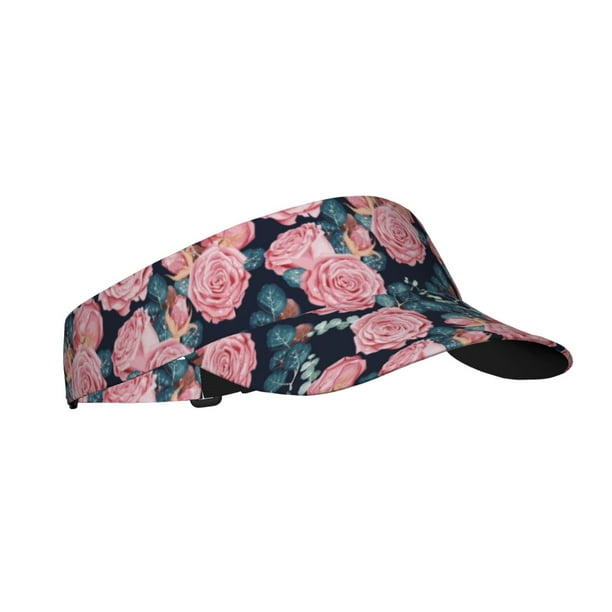 Balery Rose Flowers Gorra deportiva con visera ajustable para mujer y hombre (talla única)