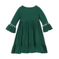 thumbnail image 7 of OGLCCG Toddler Girls Muslim Abaya Prayer Dress with Hijab Islamic Middle East Arab Ruffle Dress Soft Cotton Ramadan Eid Clothes 6M-8T, 7 of 7