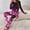 Starry Sakura, variant on Women's Lounge Sets 2 Piece Dark Vintage Floral Pajamas Soft Long Sleeve Sleep Top and Pants