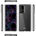 thumbnail image 3 of CaseBorne ArmadilloTek S Compatible with Samsung Galaxy A72 5G Hybrid Clear Case (2021 Release) - Pure Clear, 3 of 6