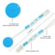 thumbnail image 5 of Juguetes para la dentición del bebé para bebés de 3 a 12 meses, mordedores de silicona con soporte para cuentas de alivio y clips para chupete, diseño de galletas para niños y niñas (azul) sincero  electrónico, 5 of 5