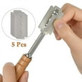 Dough Razor, Bread Baker's Cutter, Baker's Knife(1 pcs, wood color