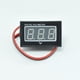 thumbnail image 5 of Voltímetro digital Soledad cables Impermeable DC2.5-30V Monitor de batería Panel de visualización Medidor de voltaje digital Mini rojo, 5 of 5