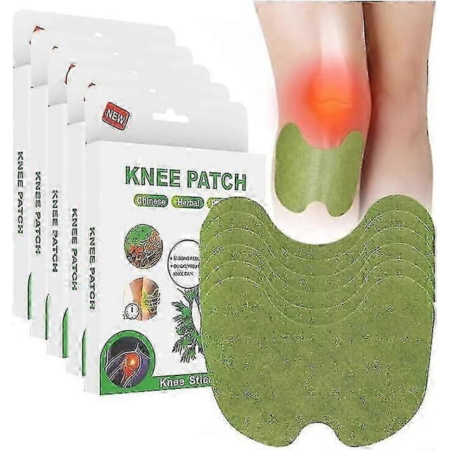 60pcs Knee Pain Relief Patch, Heating Patch, Self-heating Moxibustion Patch, Wormwood Pain Relief Patch For Shoulder Neck Joints Pain