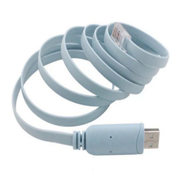 Línea de depuración USB a RJ45, línea USB a consola, línea RJ45, línea H3C para conmutadores Cisco de Huawei
