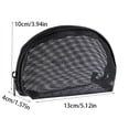 thumbnail image 3 of WeDecorBay Makeup Bag Large Capacity Portable Cosmetic Organizer Durable Material Convenient Handheld Travel Essential for Women Black,13*10*4cm, 3 of 5