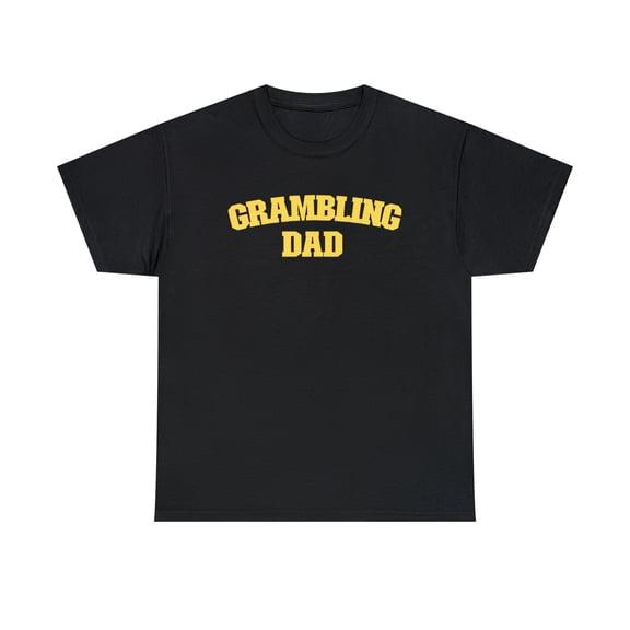 Grambling University Dad Family Unisex Heavy Cotton Tee - 107 HBCU