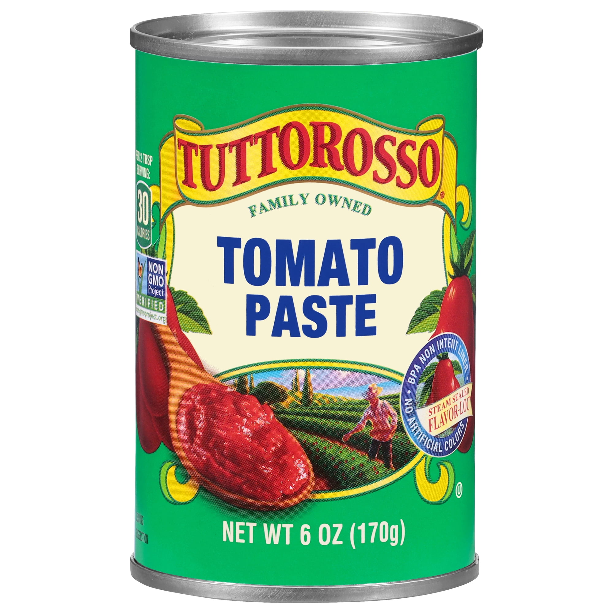 Tuttorosso Tomato Paste, 6 oz Can