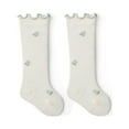 thumbnail image 3 of Godderr 0M-3Y Girls Long Socks for Newborn Baby,Toddler Girls Anti-Mosquito Socks,Baby Girls Spring Summer Thin Breathable Socks, 3 of 6