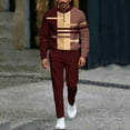 thumbnail image 2 of CONFREE Mens Tracksuit 2 Peice Sets Casual Men's Jogging Sweatsuit Set Graphic Sweatshirts Pants Athletic Sweat Suit for Men, 2 of 4