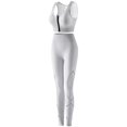 thumbnail image 4 of FNFYFH Workout Sets for Women Zip Front Closure High Impact Sports Bra and Leggings Set Running Gym Yoga Outfits, 4 of 6