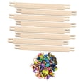 thumbnail image 2 of 8 piezas de para bordado, suministros de para bordado, pintura al óleo multiusos, pósteres, bastidor de madera resistente para lienzo., 2 of 7