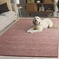 thumbnail image 3 of SAFAVIEH Montauk Azura Distressed Area Rug, Rust, 6' x 6' Square, 3 of 11