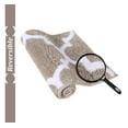 thumbnail image 5 of Better Trends 17" x 24" Bathroom Rugs 100% Polyester Soft Water Absorbent Non Slip Bath Mat Machine Washable Rug Marrakesh Collection - Beige, 5 of 6