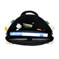 thumbnail image 5 of FORMRS 16" Laptop Bag Carrying Sleeve Case with Handle Travel Shoulder Briefcase, Green Abstract Pattern, 5 of 8