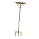 thumbnail image 4 of Tazón de alimentación de baño de pájaros comedero de aves fácil ensamblaje decorativo de metal de metal pájaro ave al aire libre para el baño para el, 4 of 8