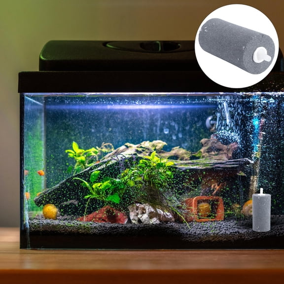 BESTYASH 2Pcs Fish Tank Air Pump Stone Assorted Color for Oxygen Increase and Easy Cleaning