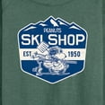 thumbnail image 3 of Peanuts - Ski Shop - Women's Lightweight French Terry Long Sleeve Shirt, 3 of 6