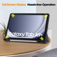 thumbnail image 3 of ELEHOLD for Samsung Galaxy Tab A9+ 2023 Tri-fold Leather Case Adjustable Kickstand Magnetic Folio Slim Shockproof Case for Samsung Galaxy Tab A9 Plus 11 Inch Tablet,Gray, 3 of 9