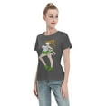 thumbnail image 4 of T-Shirt Basique à Manches Courtes pour Femmes Sailor Moon Makoto Kino, 4 of 6