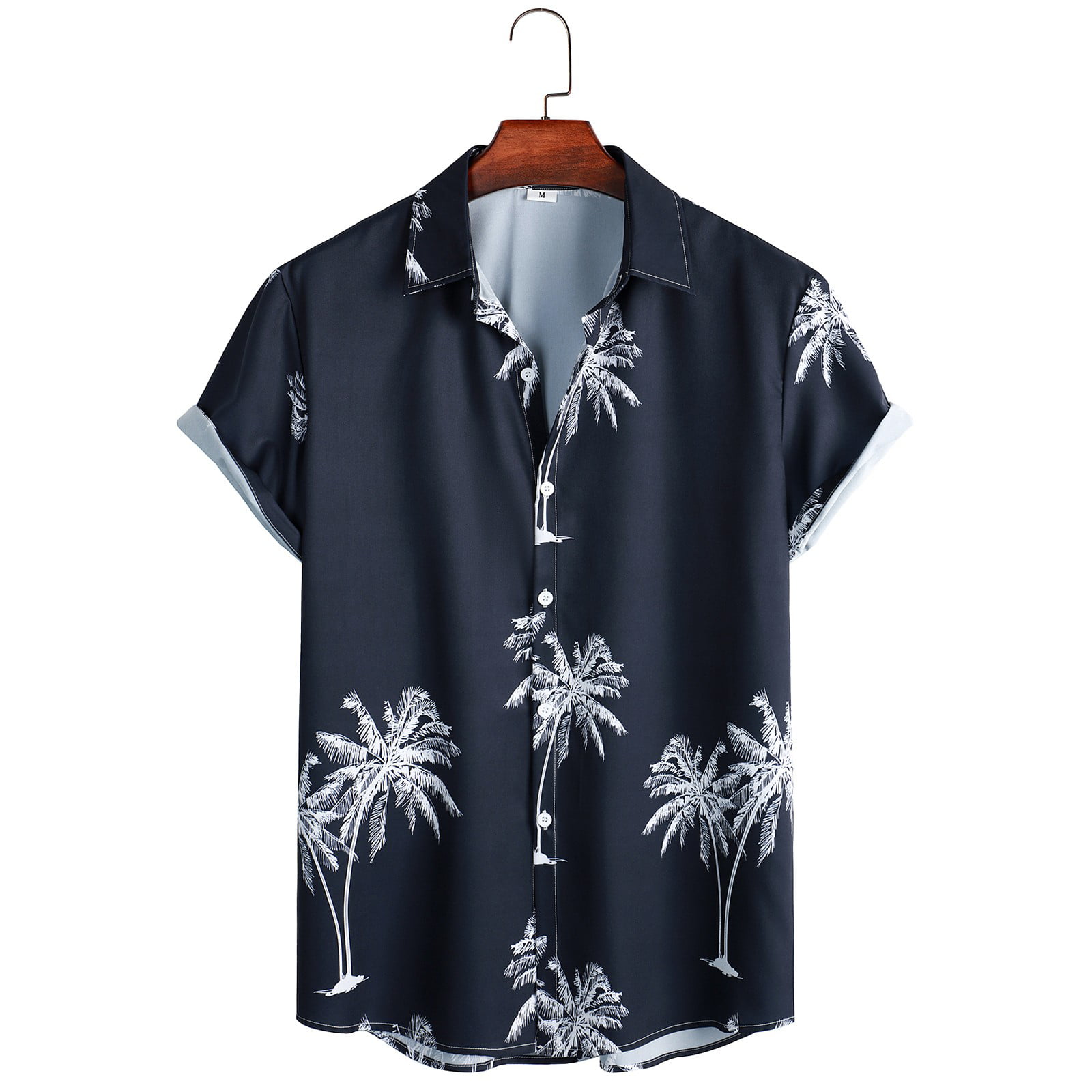  Las mejores camisas de marca para hombres Slim Fit Camisetas  masculinas Verano Hawaii Tops Camisa Floral Print Top Shirt Short, 5-verde  : Ropa, Zapatos y Joyería