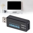 thumbnail image 1 of External Sound Card Adapter, Versatile Compatibility PTT  PIN Portable USB Sound Adapter  for Radio Station, 1 of 7