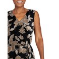 thumbnail image 4 of Time and Tru Women’s Sleeveless V-Neck Cotton Midi Dress, Sizes XS-XXXL, 4 of 5