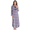 thumbnail image 1 of PajamaGram Camisones de franela para mujer - Camisones de manga larga para mujer XS, 1 of 5