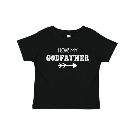 

Inktastic I Love My Godfather with Arrow Gift Toddler Boy or Toddler Girl T-Shirt