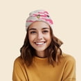 thumbnail image 3 of Dalix Mushroom Frog Embroidered Beanie Hat Cotton Cute Winter Fall Cap Womens in Pink Camo, 3 of 5