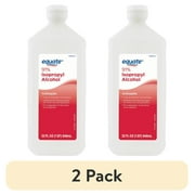 (2 pack) Equate 91% Isopropyl Alcohol Antiseptic Liquid, 32 fl oz