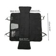 thumbnail image 4 of Unique Bargains 1 Pc Removable Car Seat Cover with Safety Belts Drawstring Bag for Pet Black, 4 of 6