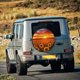 thumbnail image 5 of Balery Sunset Golden Sunflower Field Cubiertas para Neumáticos - Protector Resistente para Neumáticos de Camioneta, SUV, Remolque, Camper y RV-14 inch, 5 of 6