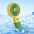 thumbnail image 4 of Qocolhg Mini Portable Fan, Small and Powerful, Cute Design High Speed Personal Handheld Fan, Lightweight USB Rechargeable Fan for Makeup Stylish Girl Women Travel Indoor Outdoor, Yellow, Clearance, 4 of 6