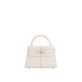 thumbnail image 1 of Bolso JW PEI Elise para mujer con asa superior, piel vegana blanca, 1 of 6