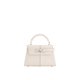 thumbnail image 1 of Bolso JW PEI Elise para mujer con asa superior, piel vegana blanca, 1 of 6