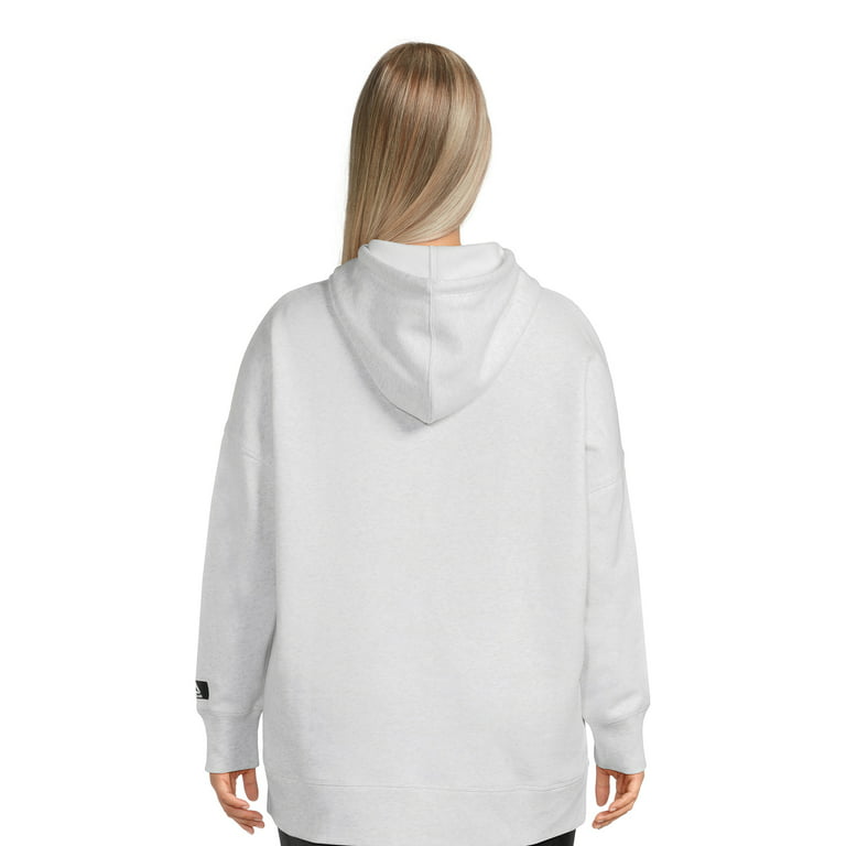 Reebok Women's Plus Size Fleece Warm Up Hoodie