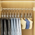 thumbnail image 3 of Billuyoard 20 piezas ganchos multifuncionales para colgar ropa fuerte fuerza de sujeción compacto y portátil Almacenamiento y organización del hogar gris, 3 of 6