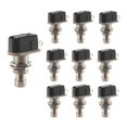 thumbnail image 1 of Guitar Pedal Foot Switch Momentary SPST Button, 10-Pack Replacement Parts for Effects Pedal Accessories, 1 of 5