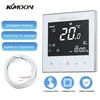 KKmoon Digital Underfloor Heating Thermostat for Electric Heating System Floor & Air Sensor Energy Saving AC 95-240V 16A Touchscreen LCD Display Room Temperature Controller