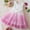 Purple, variant on SGFCWSX Girls Cute Sleeveless Party Dress Lace Glitter Star Print Tulle Tutu with Bow for Birthday Purple Size 6-7 Years