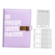 thumbnail image 5 of Carpeta de desafíos con 100 sobres, sobres para ahorrar dinero, libro de presupuesto, organizador de dinero, carpeta de presupuesto con sobres para Púrpura, 5 of 8