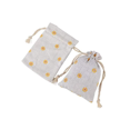 thumbnail image 5 of 20 PCS Bolsas de cordón de lino Almacenamiento de algodón Bolsa de regalo de tamaño práctico Bolsas de fiesta vintage Bolsa de monedas de yute Perfecta para artes y manualidades 9CM * 12CM brillar Electrónica, 5 of 5