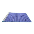 thumbnail image 2 of Ahgly Company Machine Washable Indoor Rectangle Southwestern Blue Country Area Rugs, 8' x 12', 2 of 4