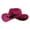 Watermelon red, variant on yunLXY Under $5 Gray Cowboy Hats for Women - Western Cowgirl Hat for Ladies with Buckle Belt Felt Fedora Hat